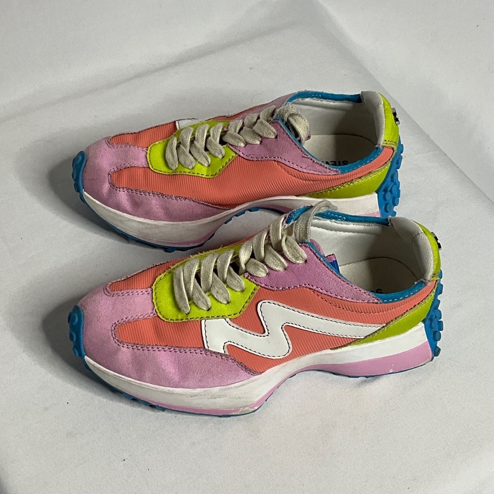Steve Madden J Campo Multicolor Kids Sneakers Size 2
